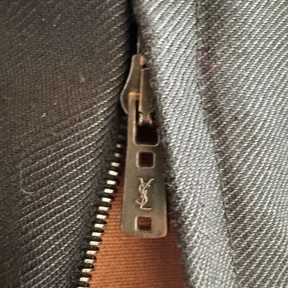 Vintage Yves Saint Laurent Black Pencil Skirt - Picture 4 of 8